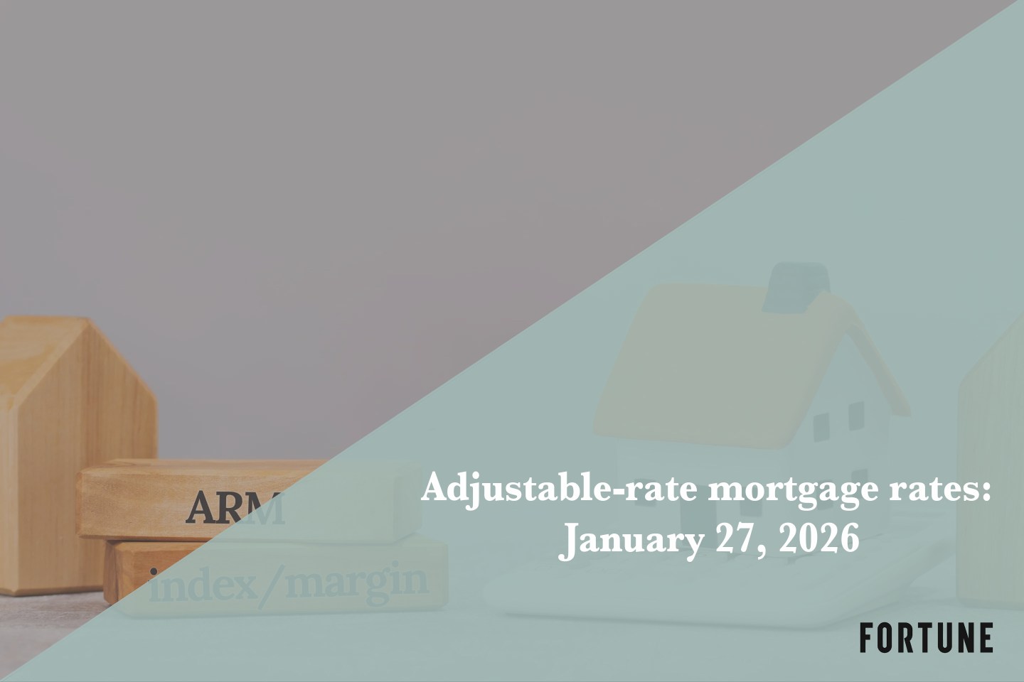 Current ARM mortgage rates report for Jan. 27, 2026