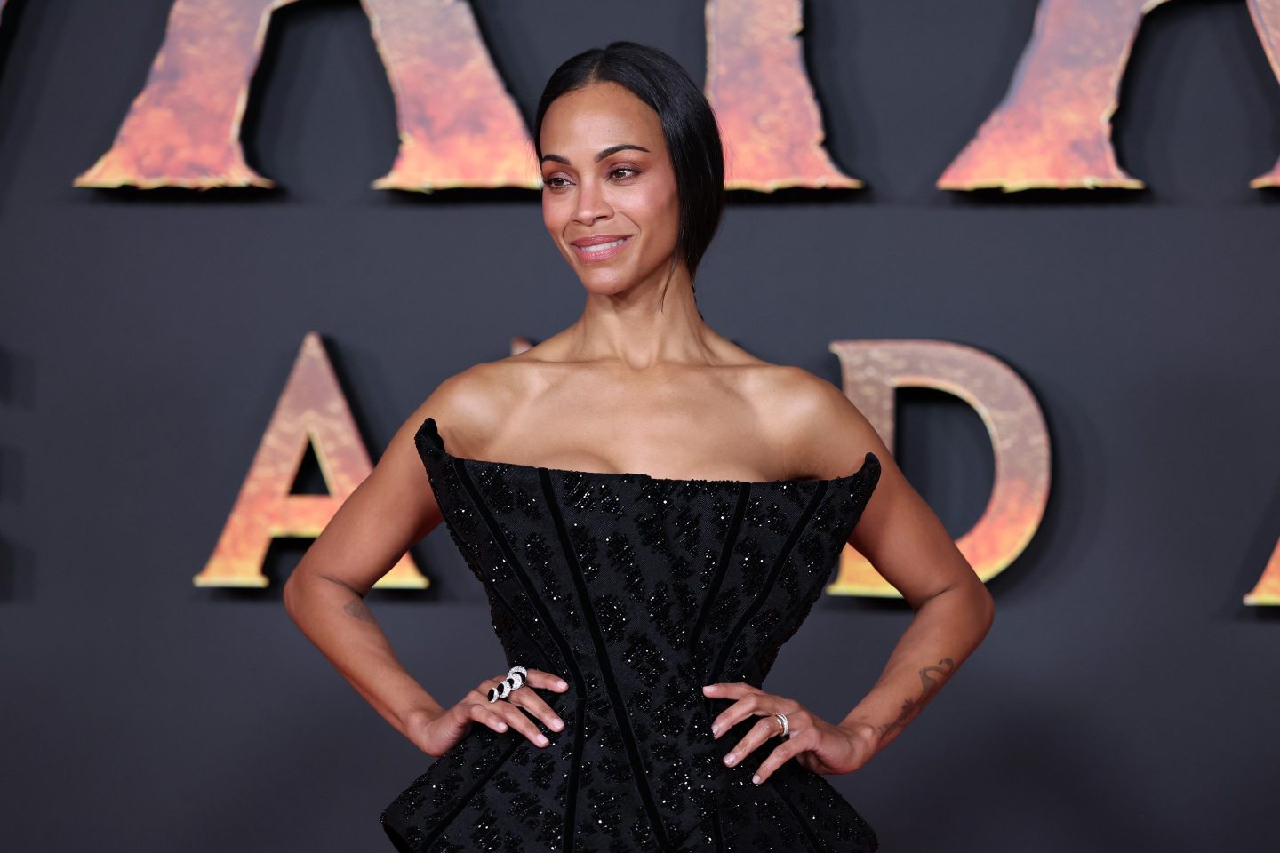 Academy Award-winning actress Zoe Saldaña