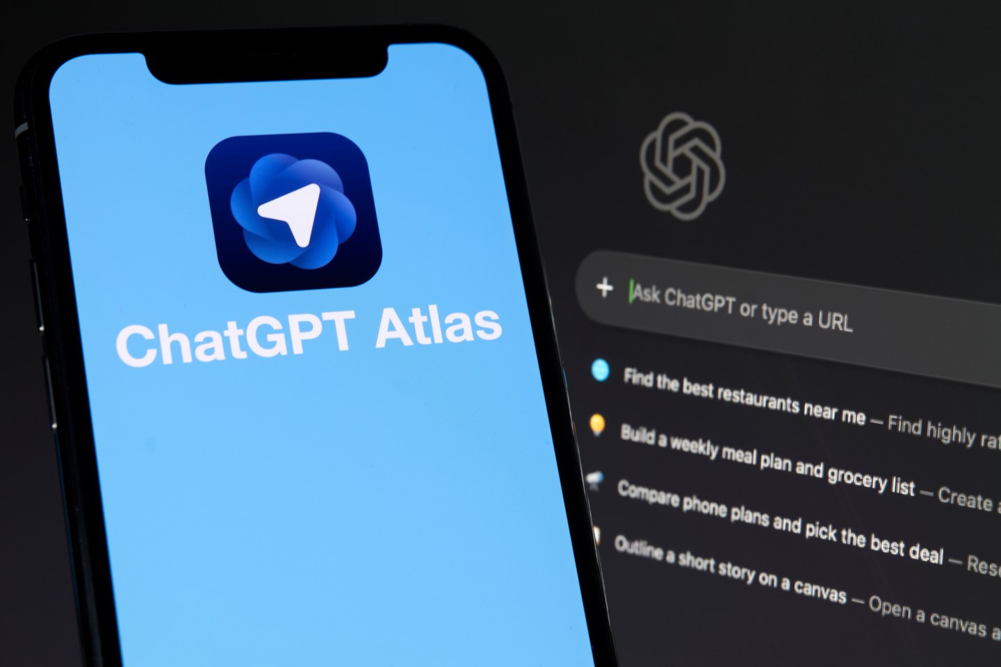 ChatGPT Atlas illustration.