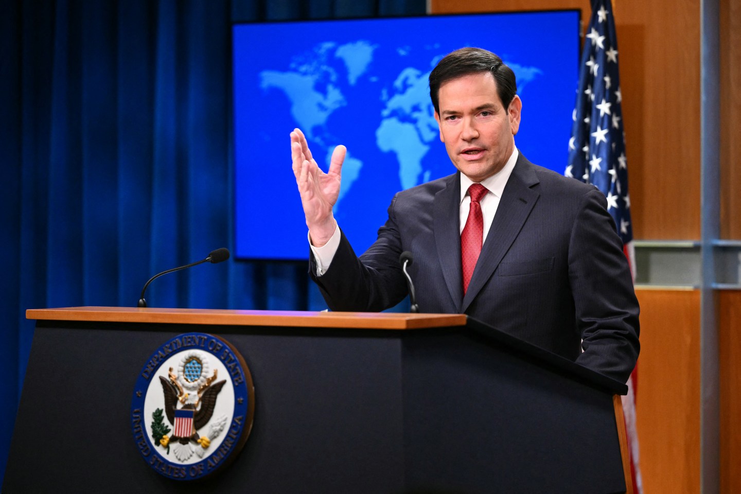 US Secretary of State Marco Rubio