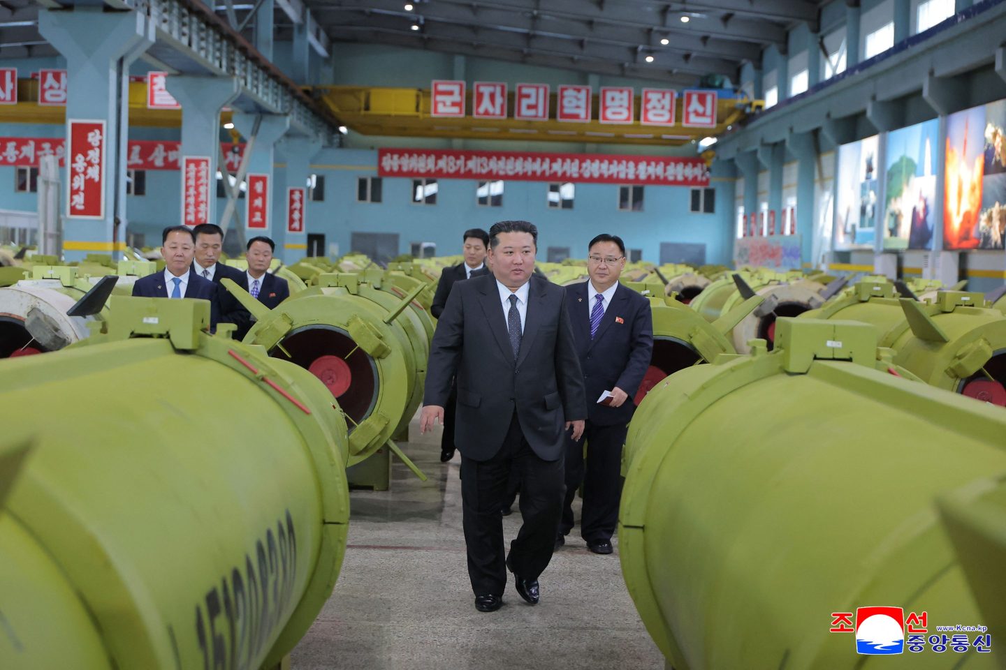 North Korea’s Kim tests long-range cruise missiles over West Sea